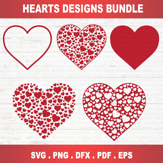 Heart Shape SVG Bundle