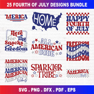 Fourth of July SVG Bundle