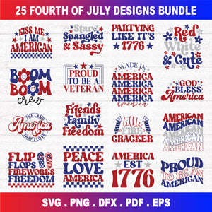 Fourth of July SVG Bundle