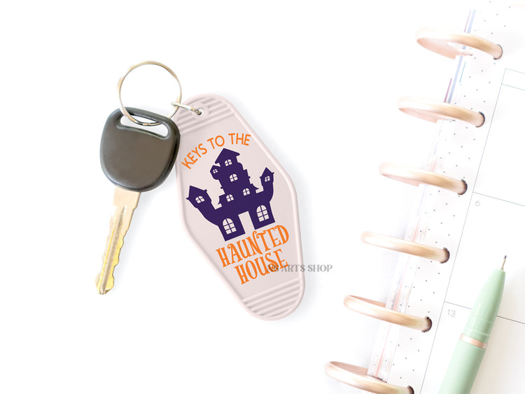 Halloween Motel Keychain SVG Bundle