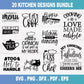 Kitchen SVG Bundle