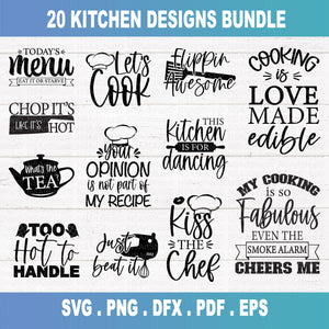 Kitchen SVG Bundle