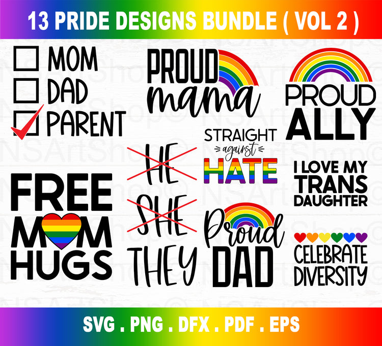 Pride Month SVG Bundle