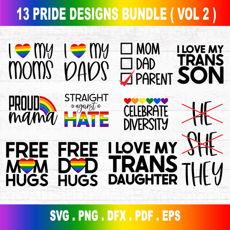 Pride Month SVG Bundle