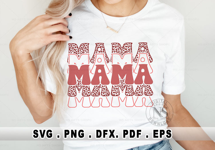 Mom SVG Retro