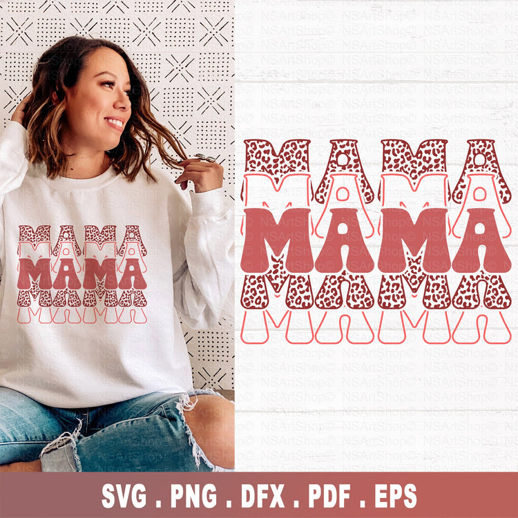 Mom SVG Retro