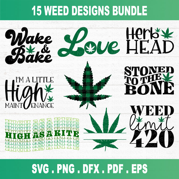 Weed SVG Bundle