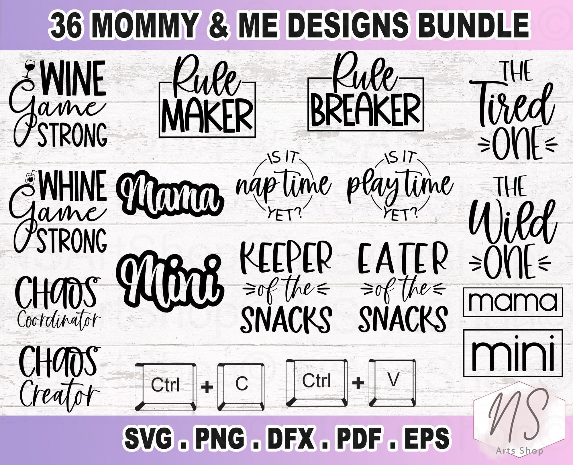 Mommy And Me SVG Bundle