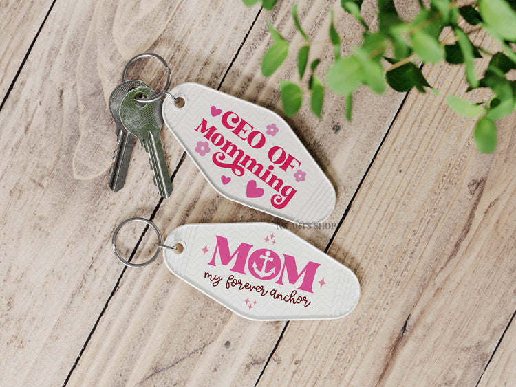 Mothers Day SVG Keychain Designs