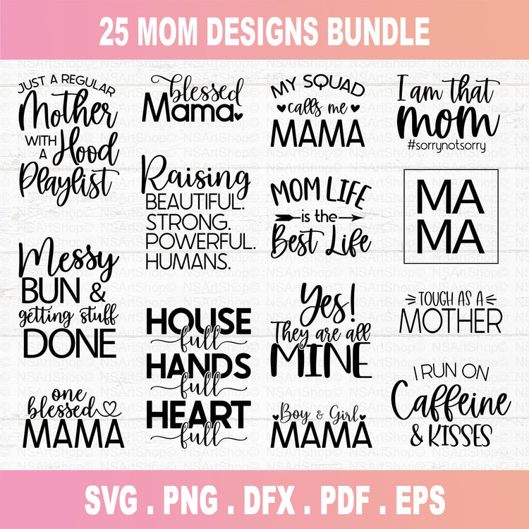 Mom SVG Bundle