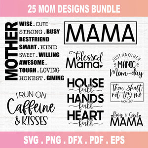 Mom SVG Bundle