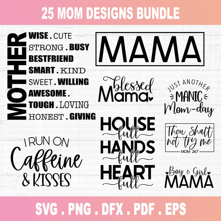 Mom SVG Bundle