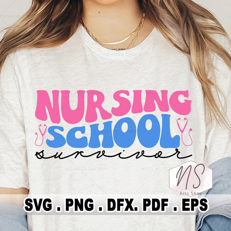 Nursing School Survivor SVG