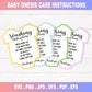 Care Instruction Card Digital Print Bundle