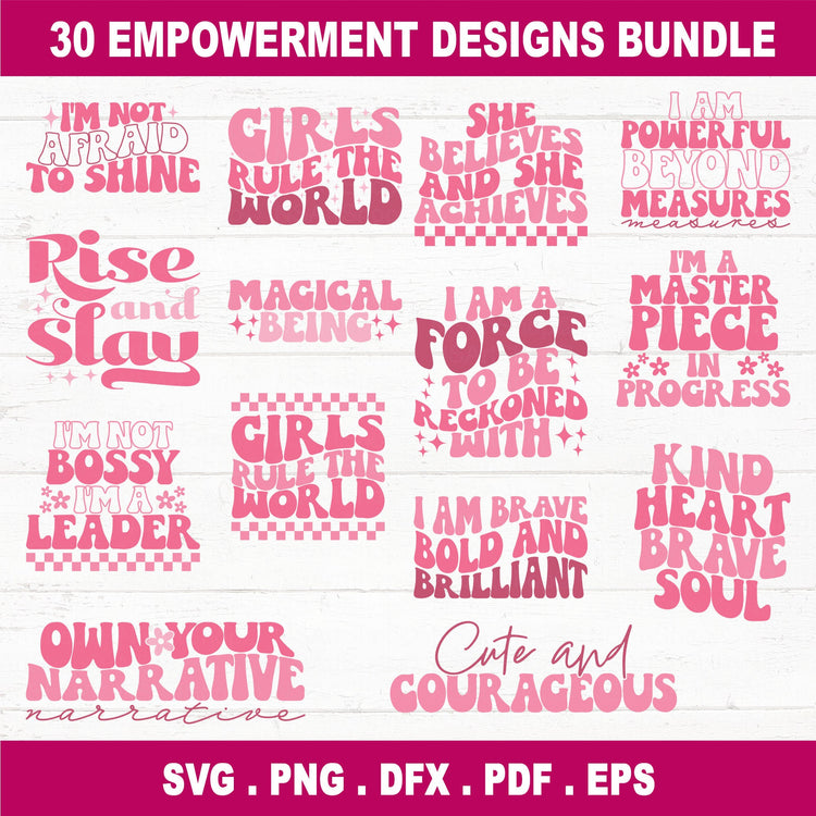 Motivational SVG Bundle