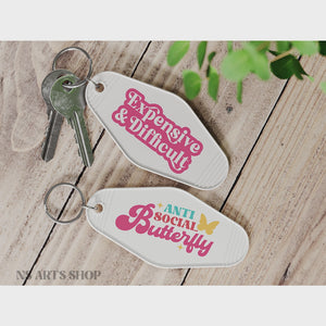 Sassy Motel Keychain SVG Bundle