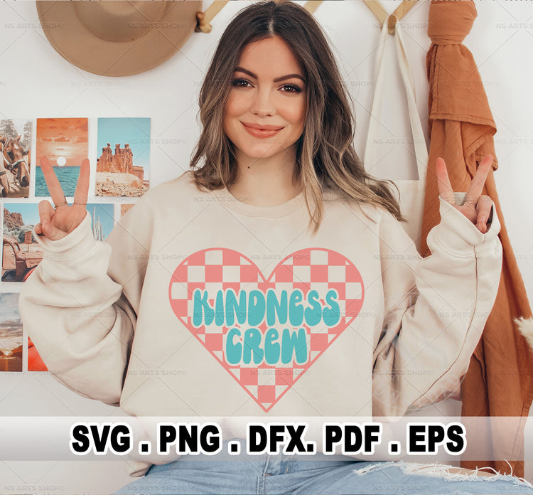 Retro Kindness SVG Bundle