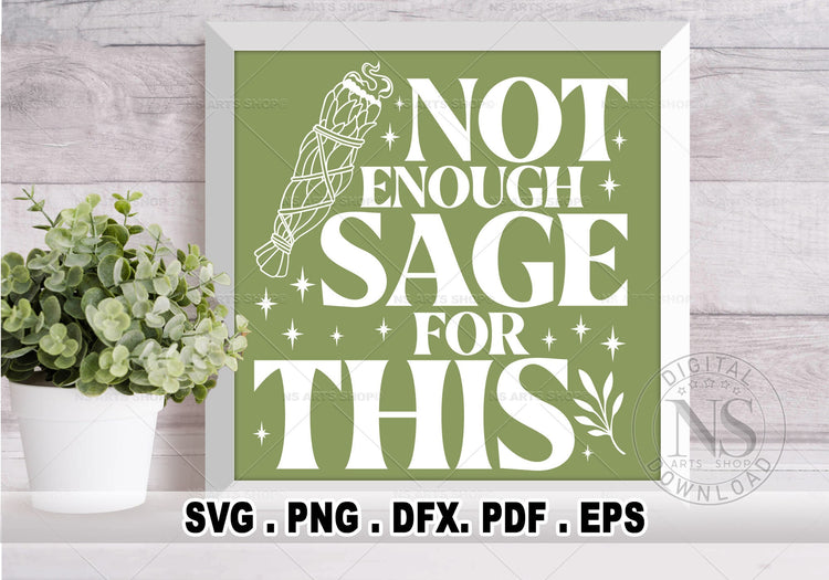 Not Enough Sage For This SVG