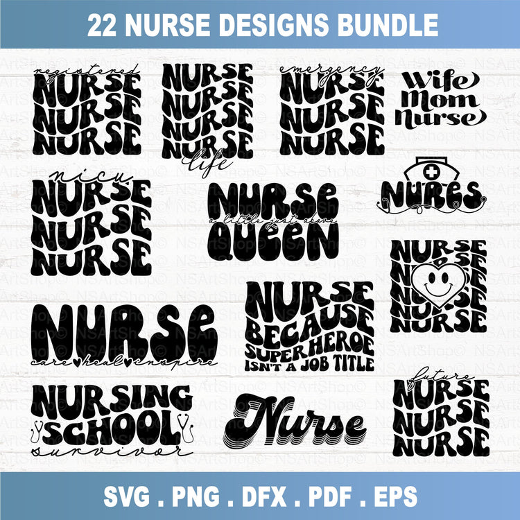 Nurse SVG Bundle