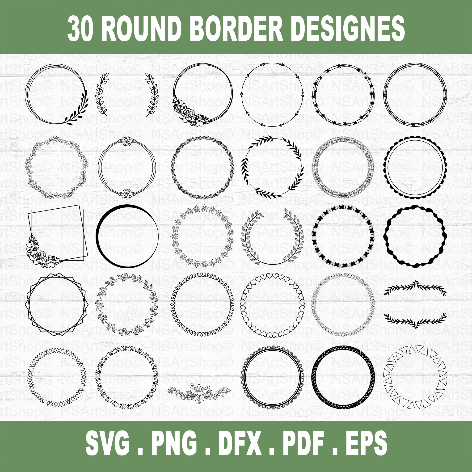 Wreath SVG Bundle