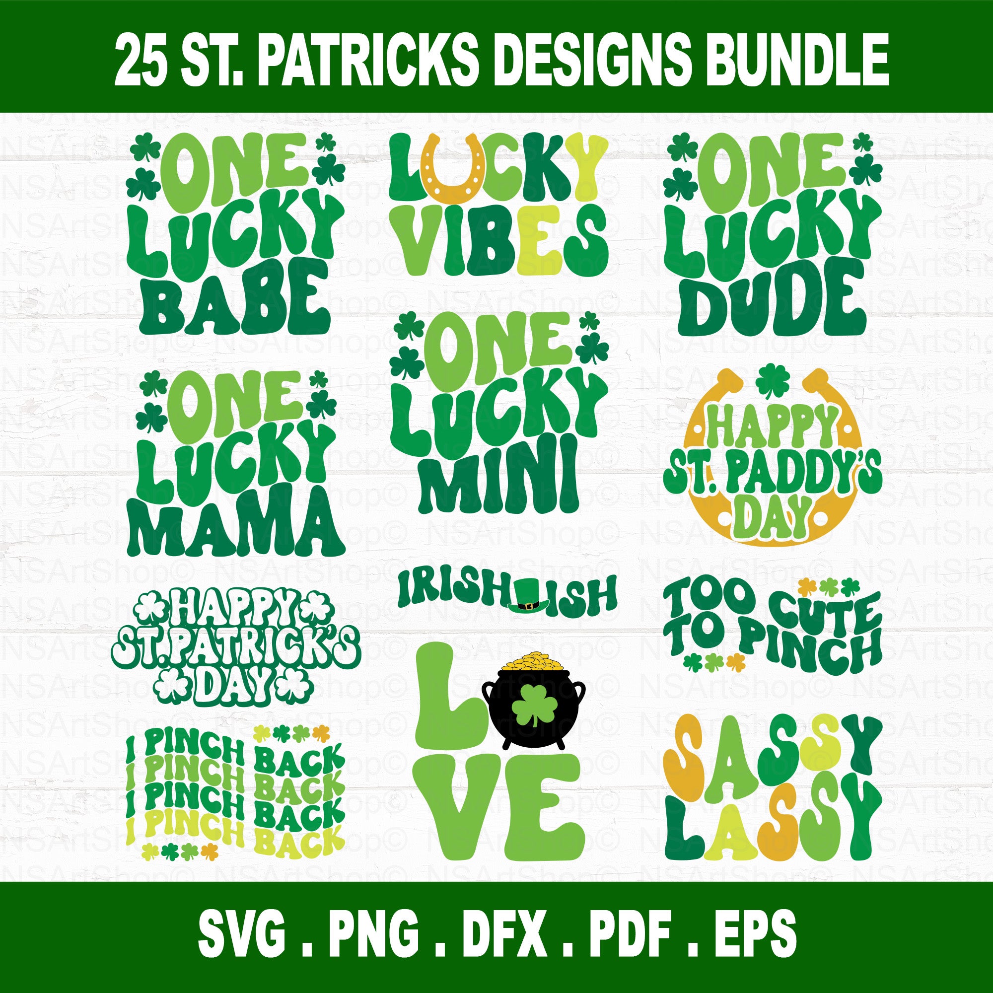 St Patrick's day SVG Bundle