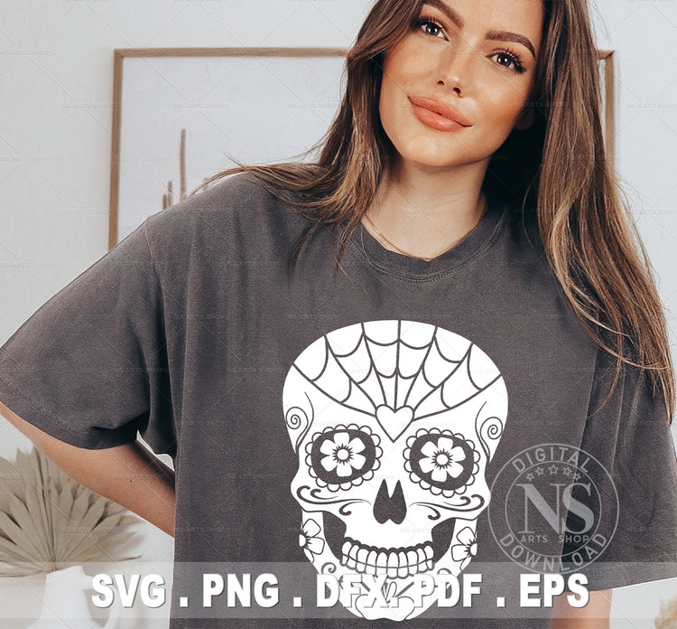 Sugar Skull SVG