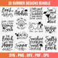 Summer Beach SVG Bundle