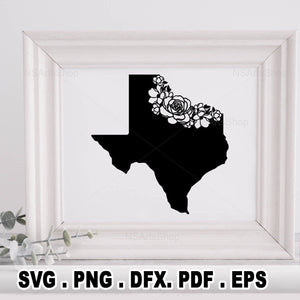 floral Taxes Map svg file