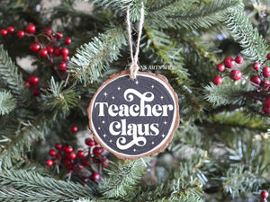 Teacher Christmas Ornament SVG Bundle