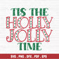 Christmas Holly Jolly SVG