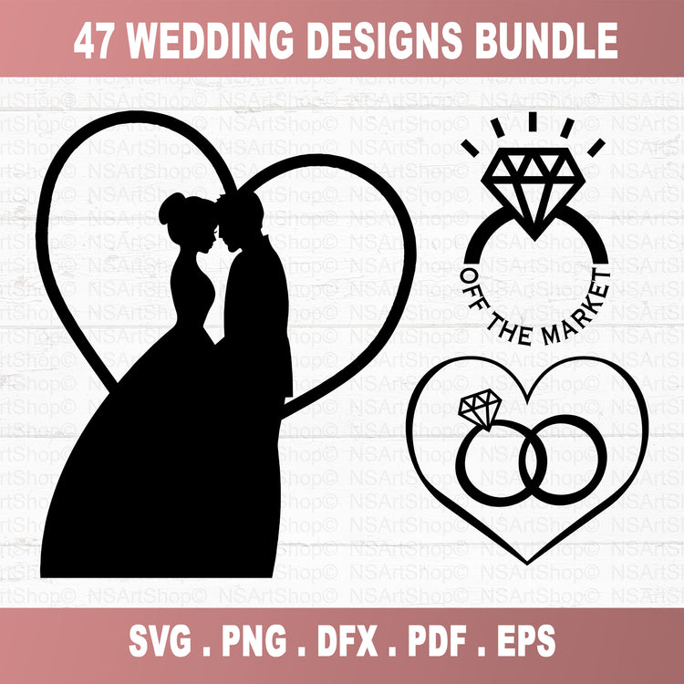 Wedding SVG Bundle