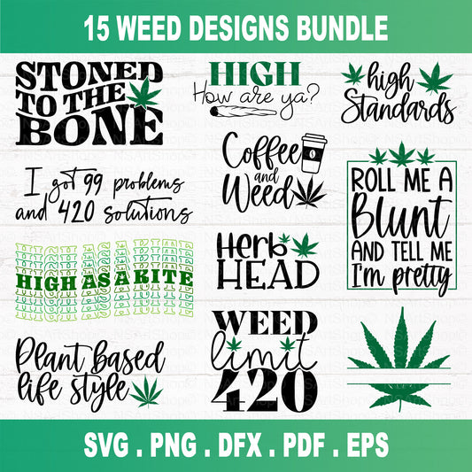 Weed SVG Bundle