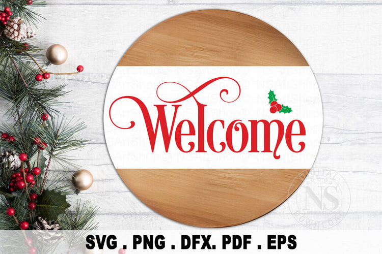 Christmas Door Hanger SVG Bundle